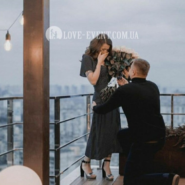 Романтическое свидание в уютной фотостудии