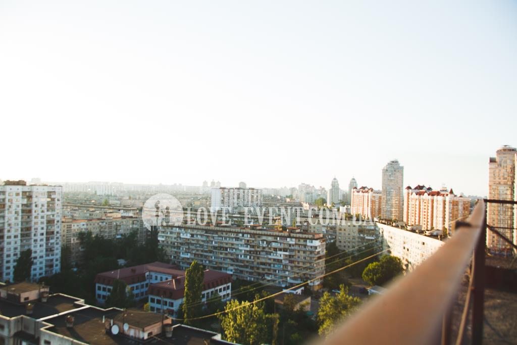 Фото Вид с крыши на Оболонский район