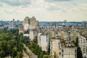 Фото Вид с крыши на Оболонский район