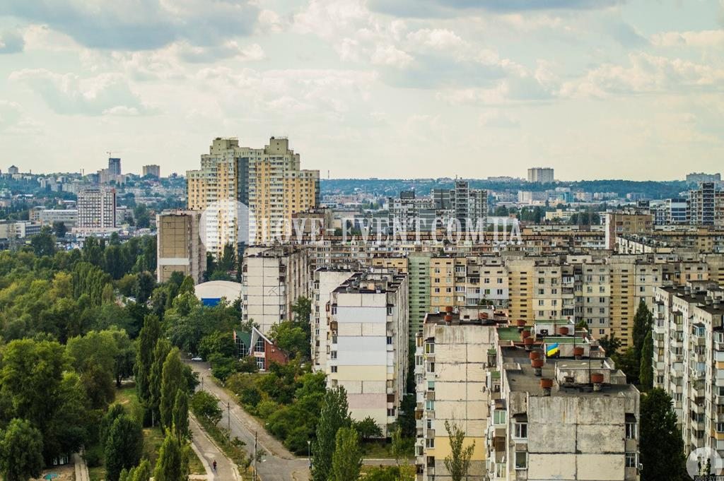 Фото Вид с крыши на Оболонский район