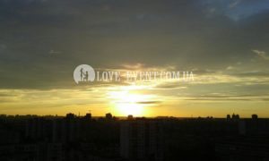 Фото Вид с крыши на закат