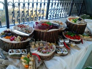 Фото Девичник на крыше - Кейтеринг и накрытие столов