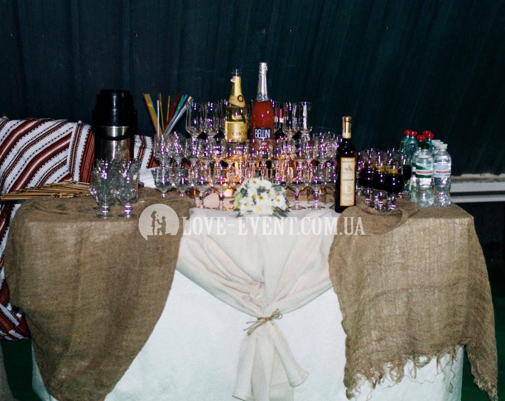 Фото Девичник на крыше - Кейтеринг и накрытие столов