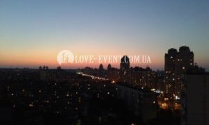 Фото Вид с крыши на ночную Оболонь