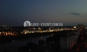 Фото Вид с крыши на ночную Оболонь