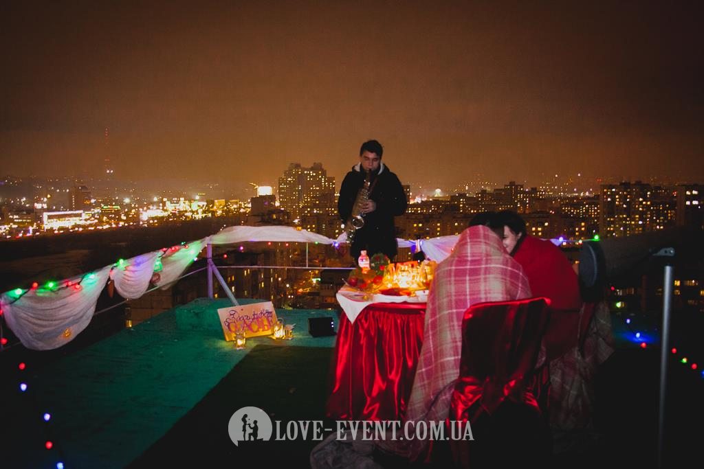 Фото Свидание на крыше - Оболонь