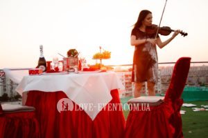 Фотография свидание на крыше