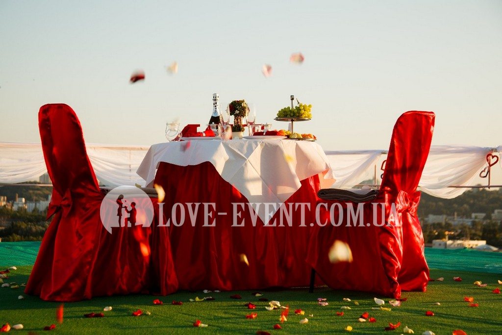 Фотография свидание на крыше