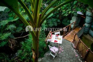 Фото Свидание в оранжерее у водопада