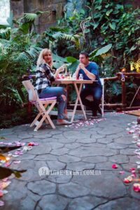 Фото гости на свидании в оранжерее